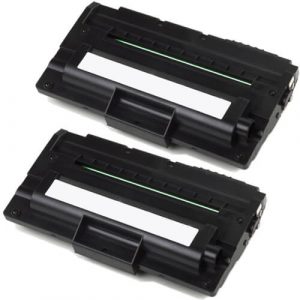 Compatible (2-pack) X5015 / 310-5417 Black Toner Cartridges for Dell 1600