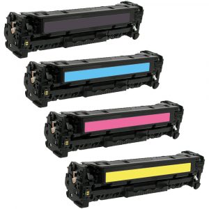 HP 201X / CF400X (4-pack) Replacement High Yield Laser Toner Cartridges (1x Black, 1x Cyan, 1x Magenta, 1x Yellow)