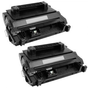 HP 81A / CF281A (2-pack) Replacement Black Laser Toner Cartridges
