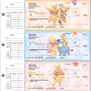 Winnie the Poohs Disney Checks - 1 Box - Singles