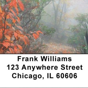 Dreary Fall Days Address Labels