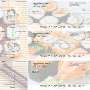Japanese Cuisine Standard Mailer Business Checks
