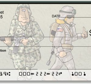 Military Fun Personal Checks