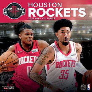 Houston Rockets 2023 12" x 12" Team Wall Calendar