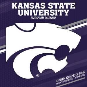 Kansas State Wildcats 2023 16-Month Team Wall Calendar