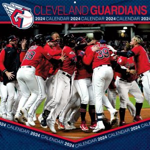 Cleveland Guardians 2024 12'' x 12'' Team Wall Calendar