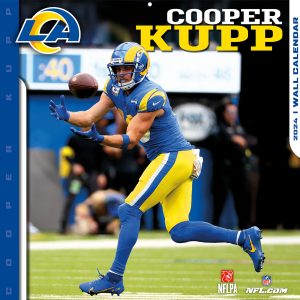 Cooper Kupp Los Angeles Rams 2024 12" x 12" Player Wall Calendar