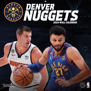 Denver Nuggets 2024 12'' x 12'' Team Wall Calendar