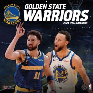 Golden State Warriors 2024 12'' x 12'' Team Wall Calendar