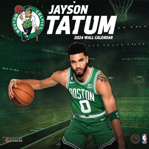 Jayson Tatum Boston Celtics 2024 12" x 12" Player Wall Calendar